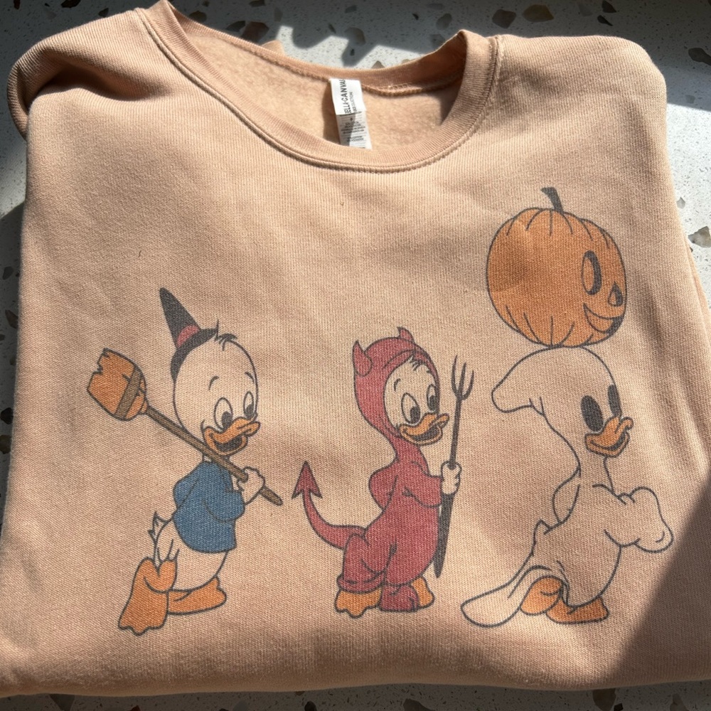 Disney Halloween Sweatshirt - Bella Canvas - Etsy Custom Sweatshirt